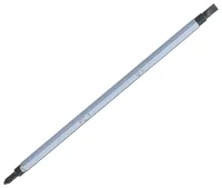 Вставка (бита) для отвертки 91232, Slotted 5 мм / Pozidriv №1 KING TONY 1317501ZN