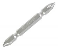 Вставка (бита) торцевая 1/4;, Phillips, PH3, L = 45 мм, двухсторонняя, для шуруповерта KING TON
