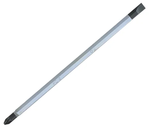 Вставка (бита) для отвертки 91232, Slotted 7 мм / Pozidriv №2 KING TONY 1317702ZN