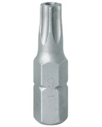 Вставка (бита) торцевая 1/4;, TORX, T40, L = 25, с отверстием KING TONY 102540U