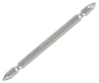 Вставка (бита) торцевая 1/4;, Phillips, PH3, L = 110 мм, двухсторонняя, для шуруповерта KING TO