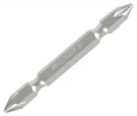 Вставка (бита) торцевая 1/4;, Phillips, PH1, L = 45 мм, двухсторонняя, для шуруповерта KING TON