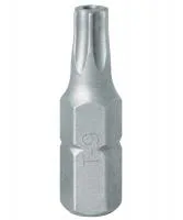 Вставка (бита) торцевая 1/4;, TORX, T9, L = 25, с отверстием KING TONY 102509U