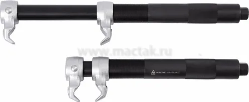 Стяжка амортизаторных пружин, 280 мм, кованная, усиленная, одинарный крюк, 2 предмета МАСТАК 100-052 3