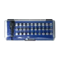 Набор вставок (бит) 1/4;, TORX, HEX, PZ, PH, SLOT, 31 предмет МАСТАК 058-00031C