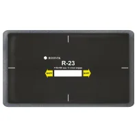 Пластырь кордовый радиальный R-23 110х185 мм. 2 сл. 10 шт/упаковка