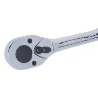 Трещотка 3/8", 200 мм, 32 зубца, флажковая