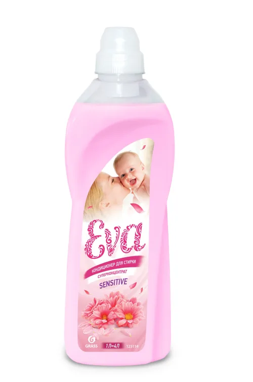 EVA sensitive Кондиционер для белья концентрированный 1л GRASS 2