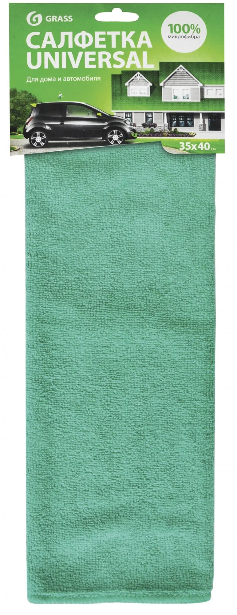 Салфетка микрофибра 35*40   GRASS