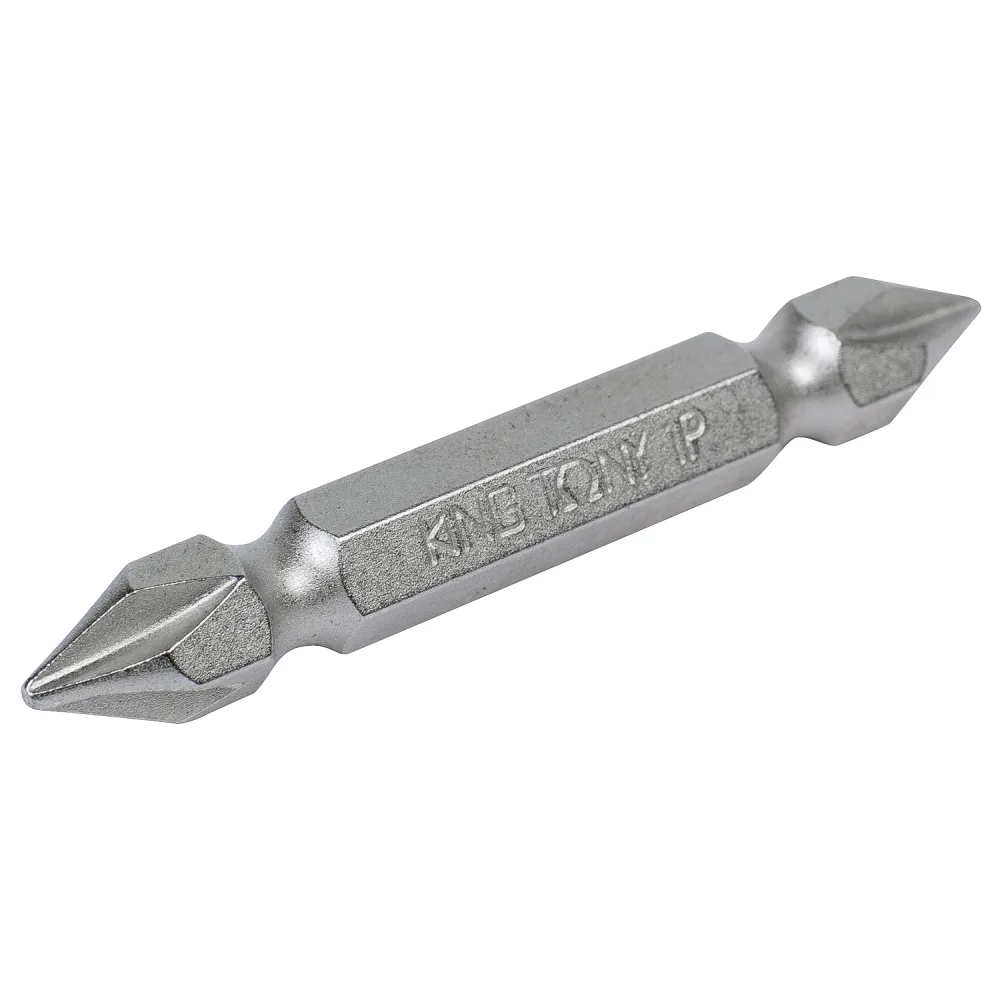 Вставка (бита) торцевая 1/4;, Phillips, PH1, L = 50 мм, двусторонняя KING TONY 155001P