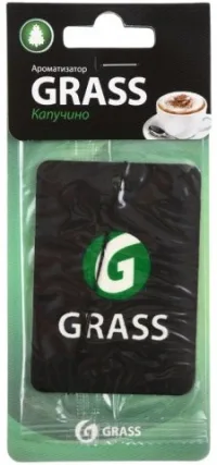 Ароматизатор картонный ГраСС капучино GRASS ST-0406