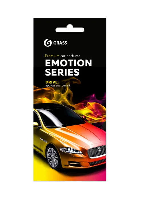 Ароматизатор воздуха картонный Emotion Series Drive GRASS