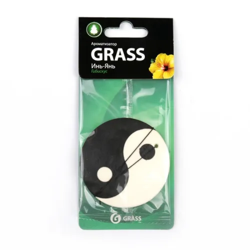 Ароматизатор картонный Инь Янь гибискус GRASS