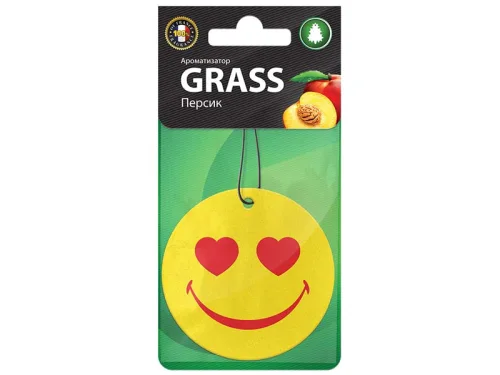 Ароматизатор картонный Smile ваниль GRASS