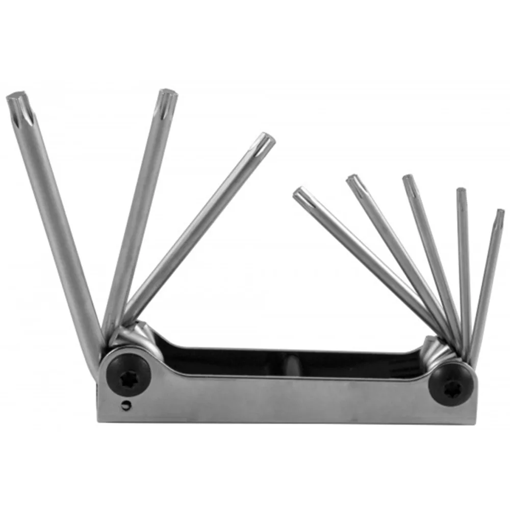 Набор угловых ключей Torx (в ключнице) Т9-Т40, 8 предметов