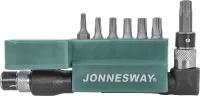 Комплект вставок-бит 1/4"DR TORX® T10 - T40,  8 предметов S08H2S8S