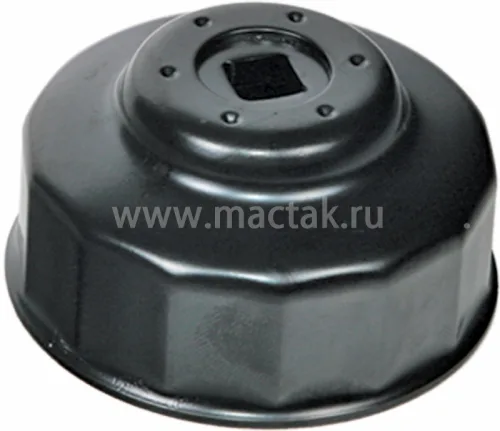 Съемник масляных фильтров, 76 мм, 14 граней, торцевой МАСТАК 103-44076 2