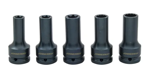Набор торцевых головок 3/4"DR  E18 / E20 / E24 / 17 мм/19 мм 12-гр. Для болтов ГБЦ MAN 2
