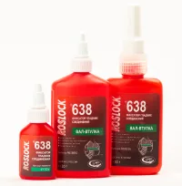 ROSLOCK 638 Фиксатор цилиндрических соединений, зазор 0,3мм, фасовка 50г R638050
