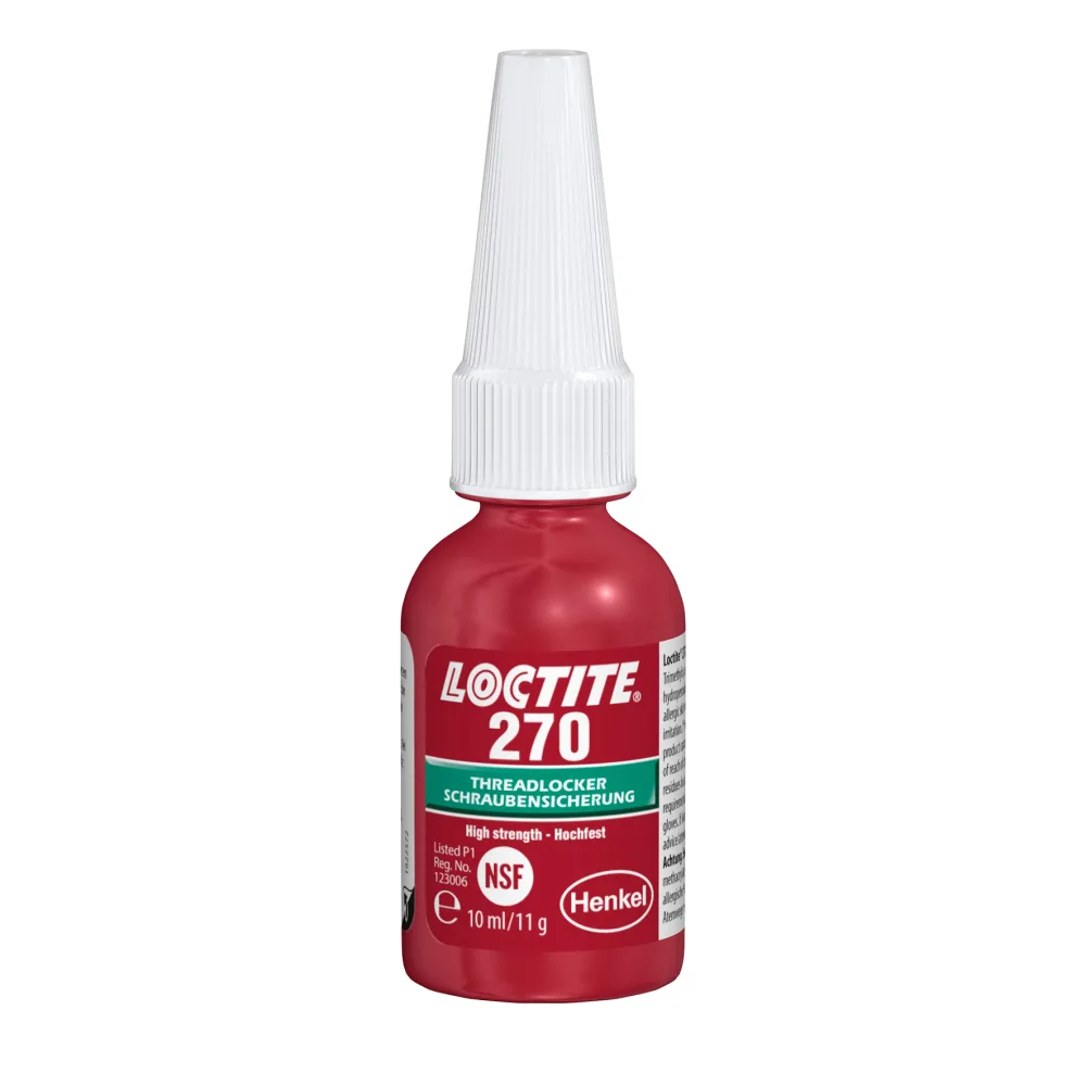 Loctite 270 10мл Резьбовой фиксатор высок.прочн.