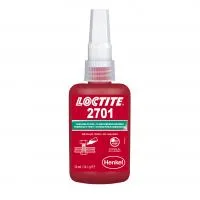 Loctite 2701 Резьбовой фиксатор высокой прочности для неактивных металлов, 50 мл