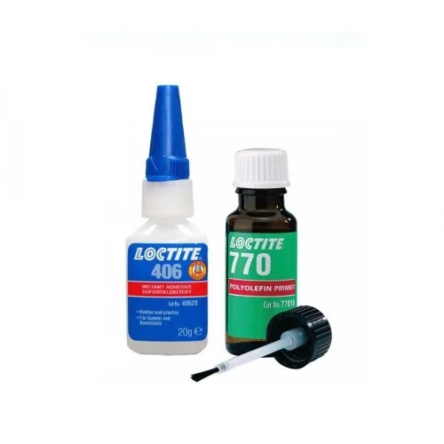 Loctite 406/770 Клеевой набор для полиолефинов и жирных пластмасс 20/10 г