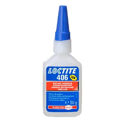 Loctite 406 50гр Клей общ.назнач.,для эластом.и рез. 2