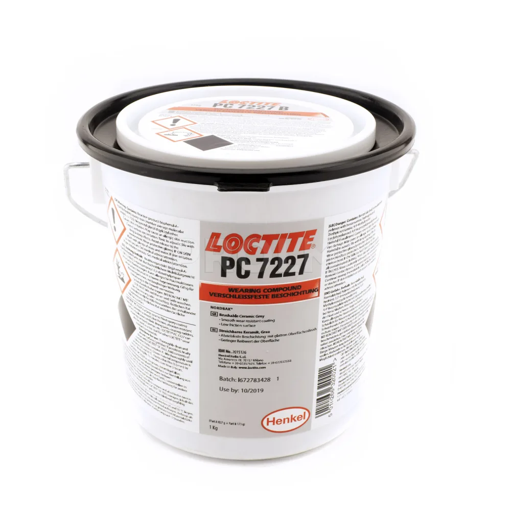 Loctite 7227 Износостойкий состав для нанесения кистью, серый, 1кг