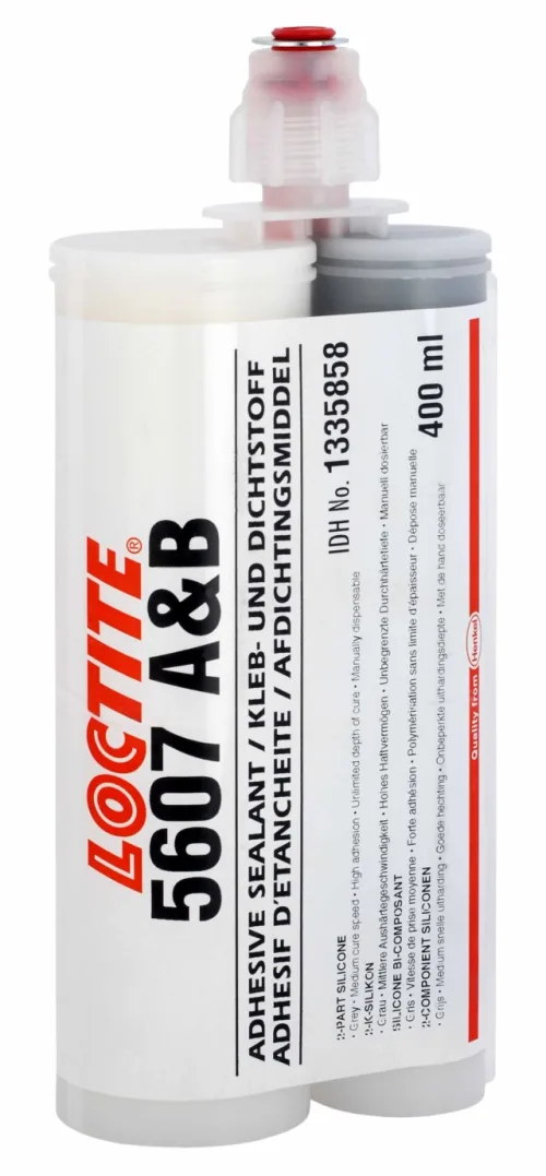 Loctite SI 5607 2-компонентный силиконовый клей. Средняя скорость полимеризации 400 мл 2