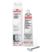 Loctite 595 100 мл Силиконовый уксусный герметик, прозрачный (тюбик) 2061823