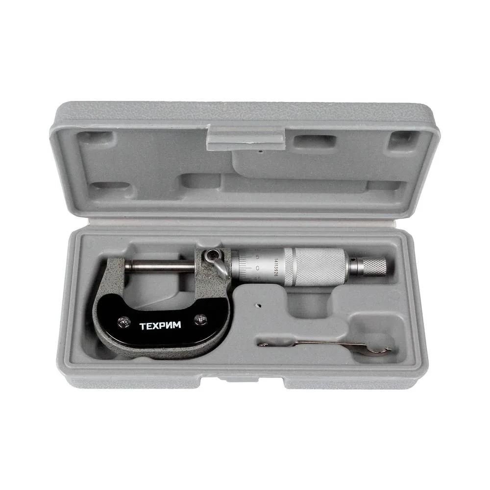 Микрометр МК-25, 25-0.01 мм, КЛ.1, ГОСТ6507-90