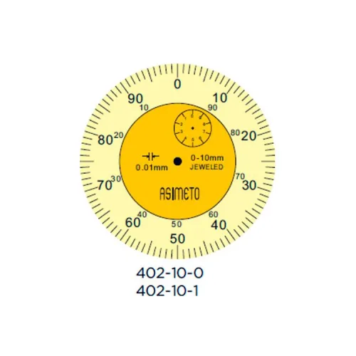 Индикатор часового типа 0.01 мм, 0-10 мм 3
