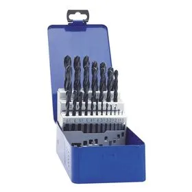 Набор сверл 1.0-10.0 х 0,5мм 19пр. HSS-R Spiralbohrer (Metall) EVENTUS DIN338