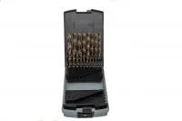 Набор сверл 1.0-10.0 х 0,5 мм 19пр. HSS-CO Spiralbohrer (Metall)