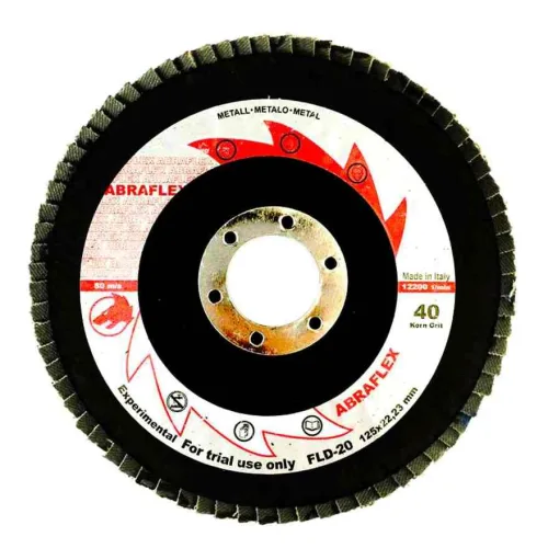 Круг лепестковый торцевой 125х22 FLD-20 P60