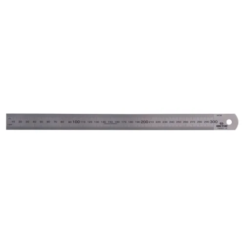 Линейка металлическая 23,7x1,0x300 мм 2