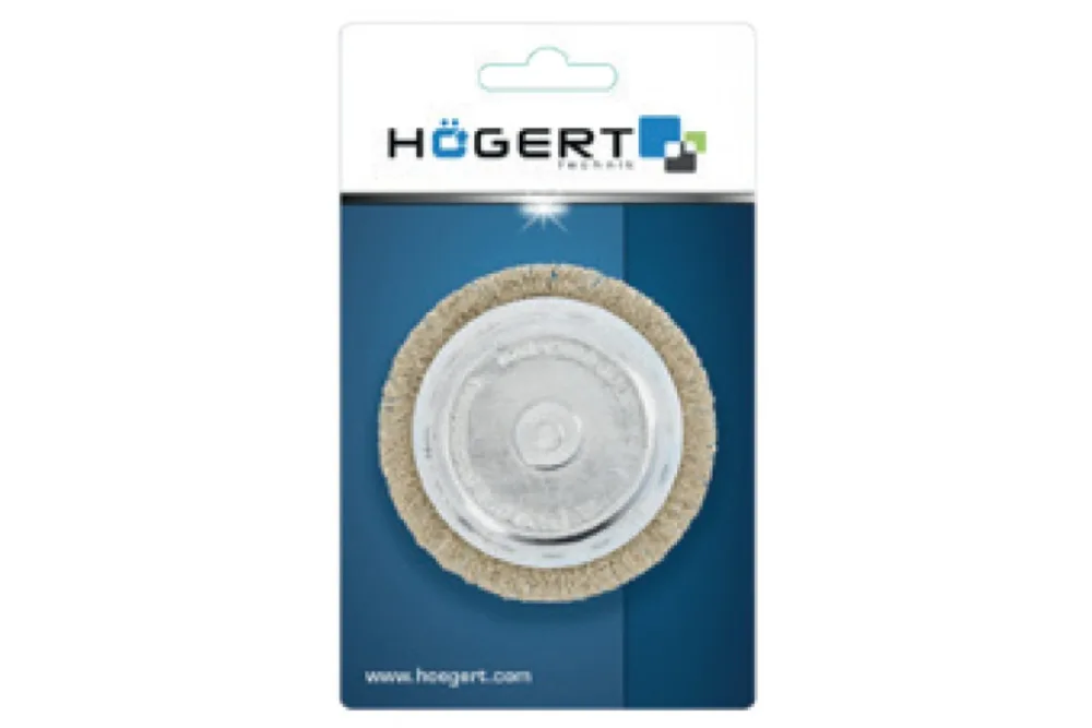 Щетка- торцовка со стержнем Högert HT7D702