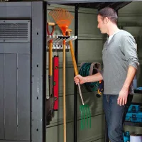 Настенное крепление для садового инвентаря Hanging Tool Rack
