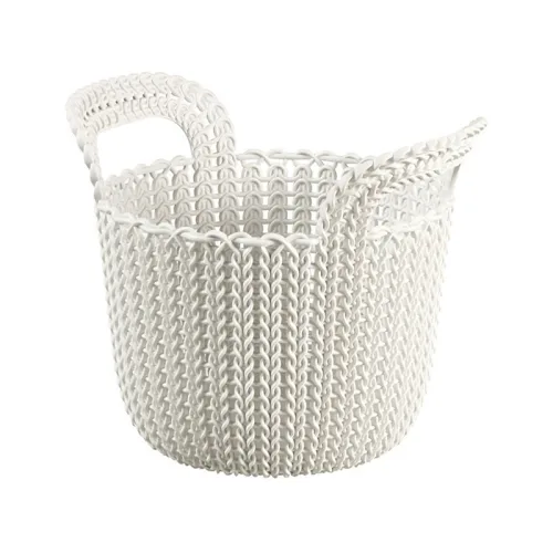 Корзинка круглая KNIT XS 3L (Бежевый)