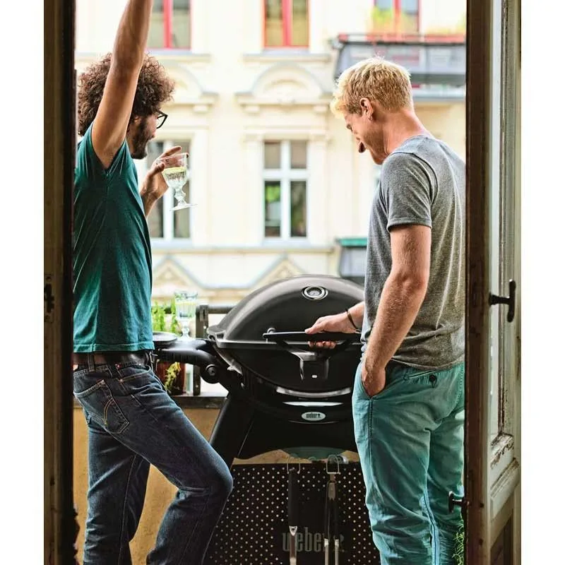 Гриль газовый Q 3200 Black Line на тележке, черный Weber 57010021
