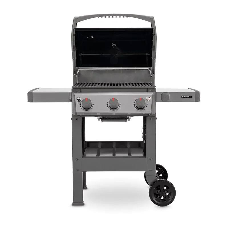 Гриль газовый Spirit II E-310 GBS, черный Weber 45010175