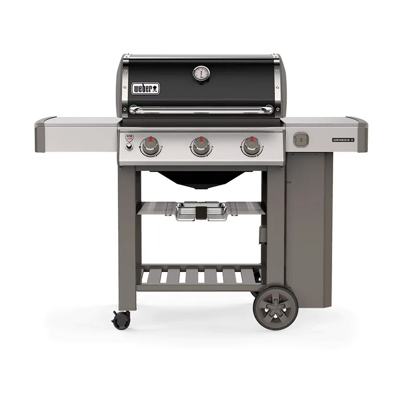 Гриль газовый GENESIS II  E-310 GBS, черный Weber 61011175