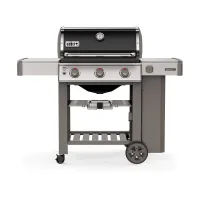 Гриль газовый GENESIS II  E-310 GBS, черный Weber 61011175