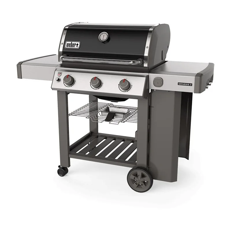 Гриль газовый GENESIS II  E-310 GBS, черный Weber 61011175