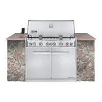 Гриль газовый Summit S-660 Built-in, нержавеющая сталь