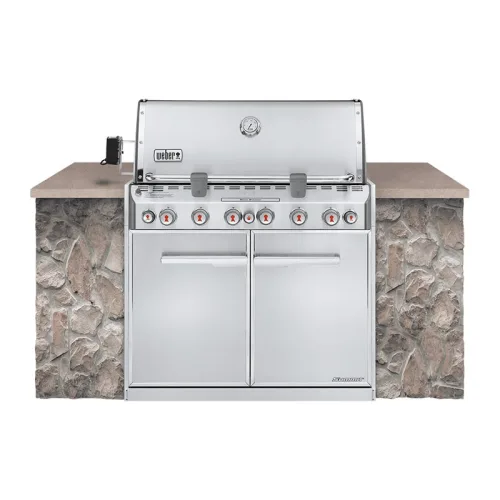 Гриль газовый Summit S-660 Built-in, нержавеющая сталь 2