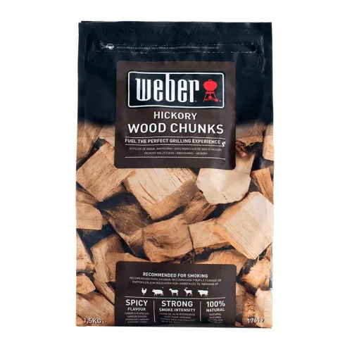 Дрова для копчения Гикори 1500г Weber 17619 2