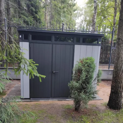Инновационный сарай из панелей DUOTECH Artisan 9х7 6