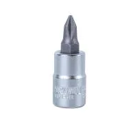 Головка торцевая с вставкой 1/4" PH (крест) 2
