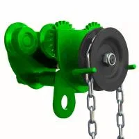 Тележка для ручных талей с цепным приводом TR100 2